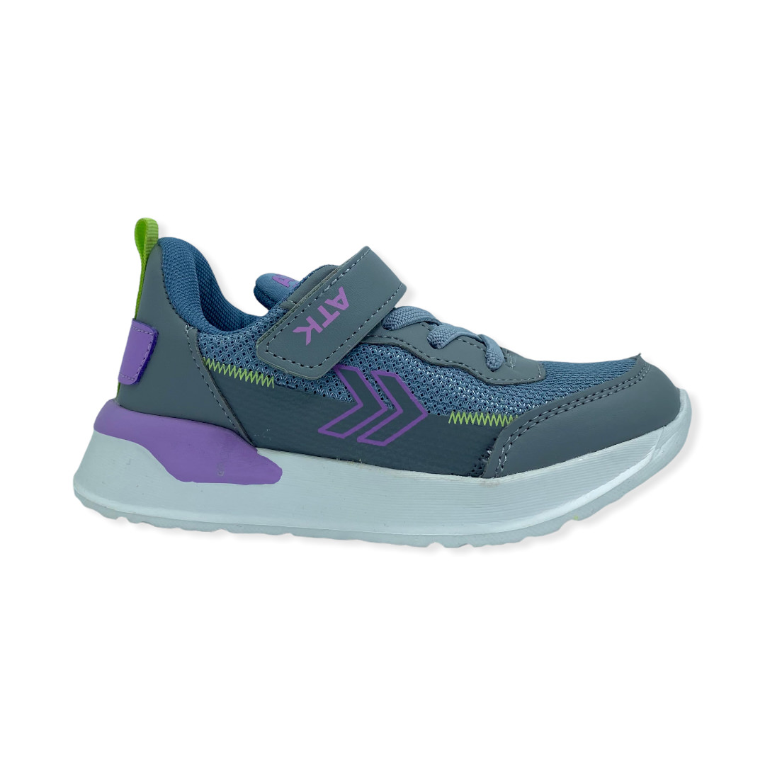 Zapatilla urbano CALI VELCRO KID GRIS