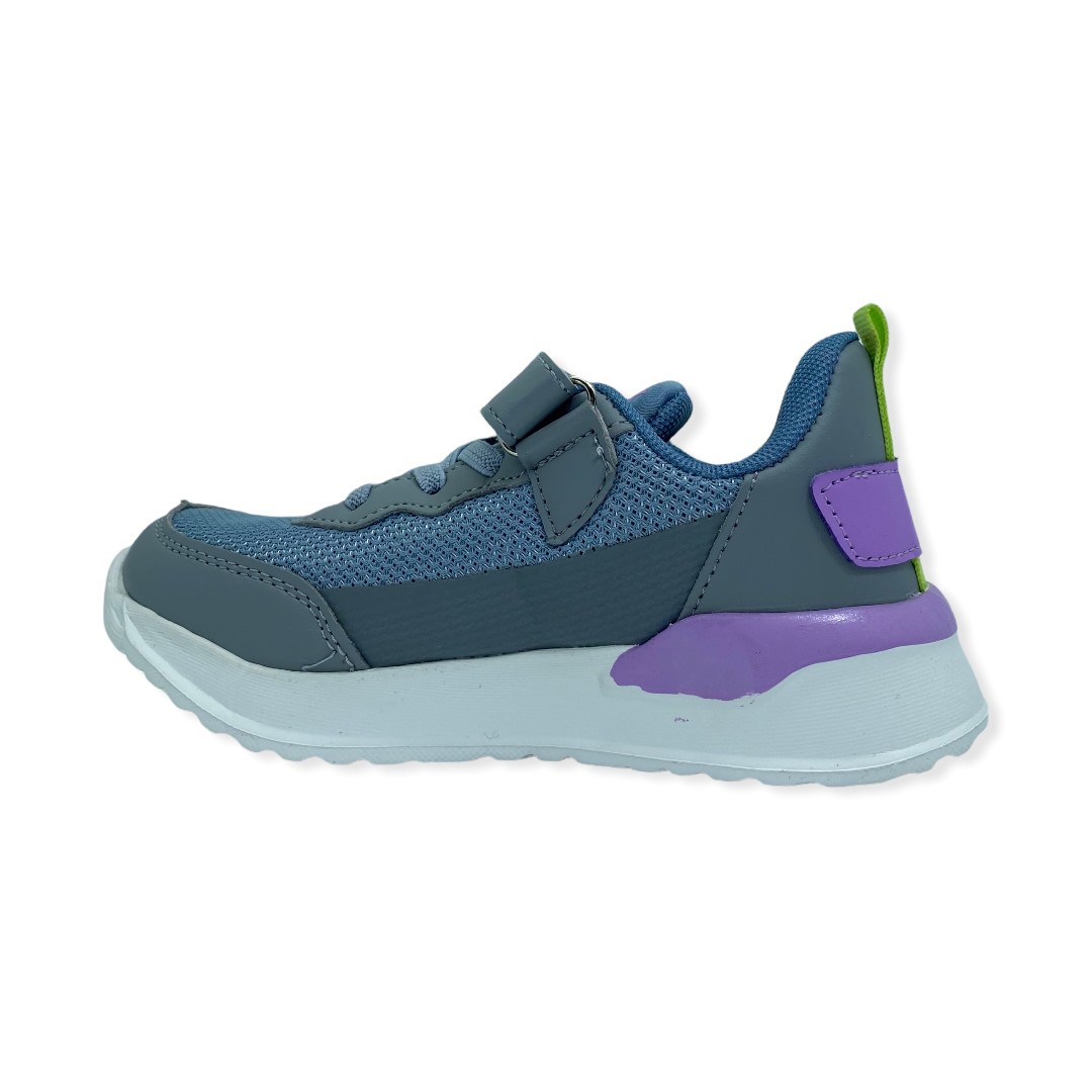 Zapatilla urbano CALI VELCRO KID GRIS