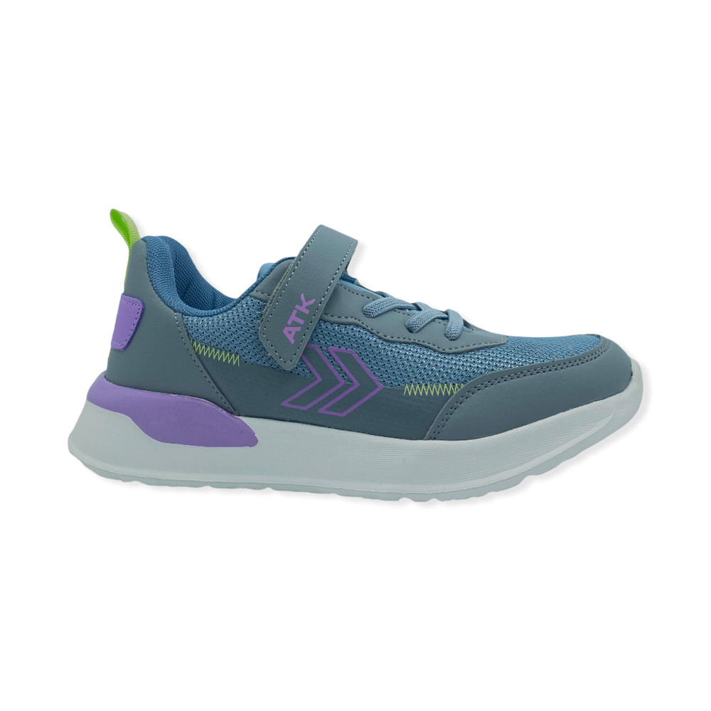Zapatilla urbano CALI VELCRO JR GRIS