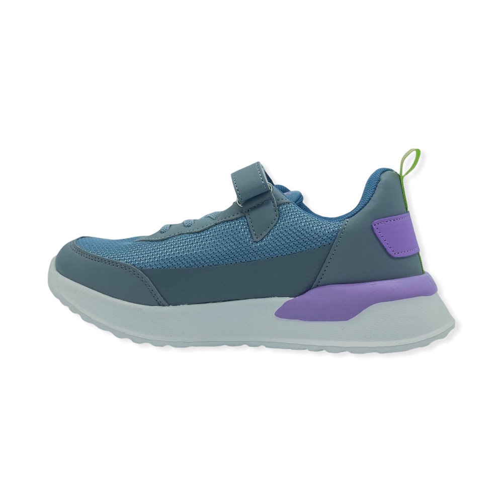 Zapatilla urbano CALI VELCRO JR GRIS