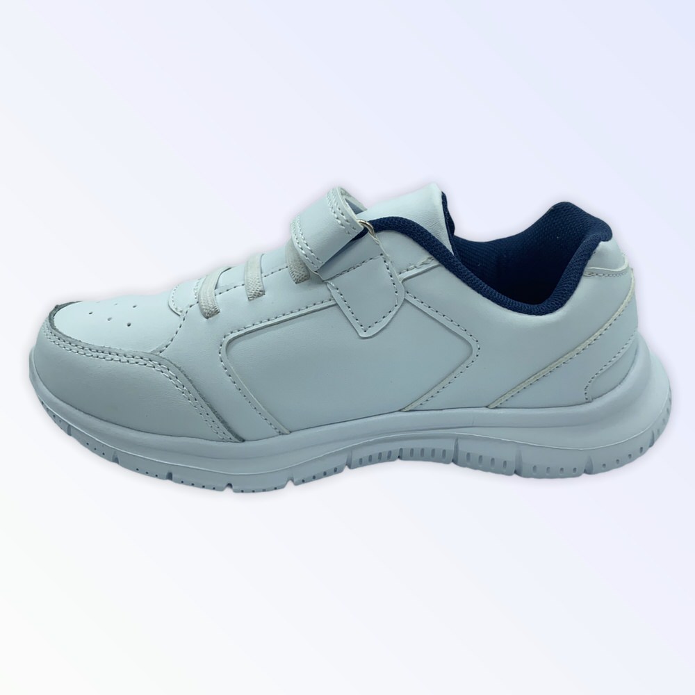 Zapatilla running MARSELLA VELCRO JR AZUL