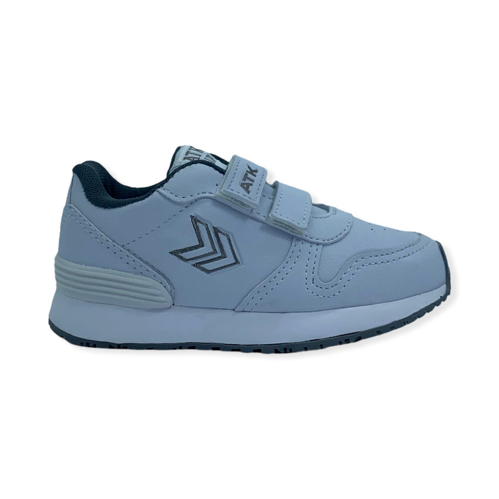 Zapatilla urbano COLUMBIA VELCRO KID BLANCO-GRIS