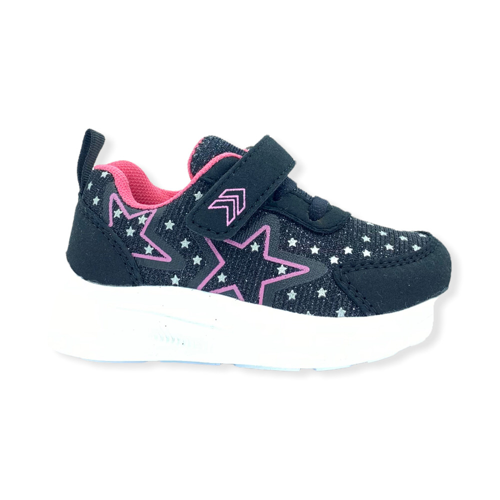 Zapatilla urbano ALPHA VELCRO BB  FUCSIA