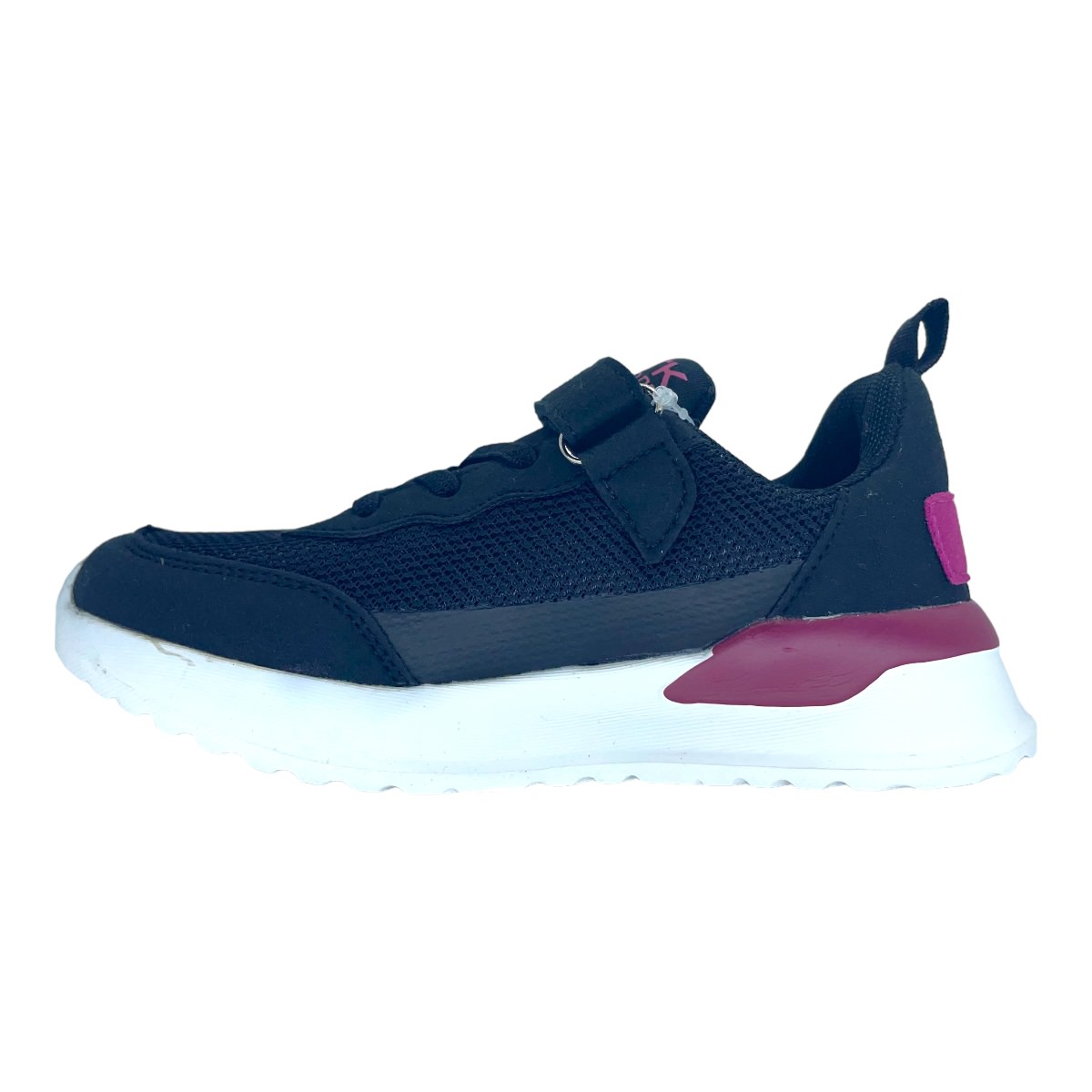 Zapatilla running CALI VELCRO JR -FUCSIA