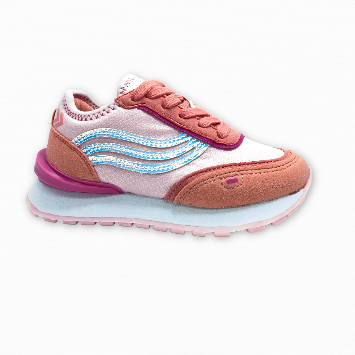 Zapatilla urbano JOGGER JR SALMON