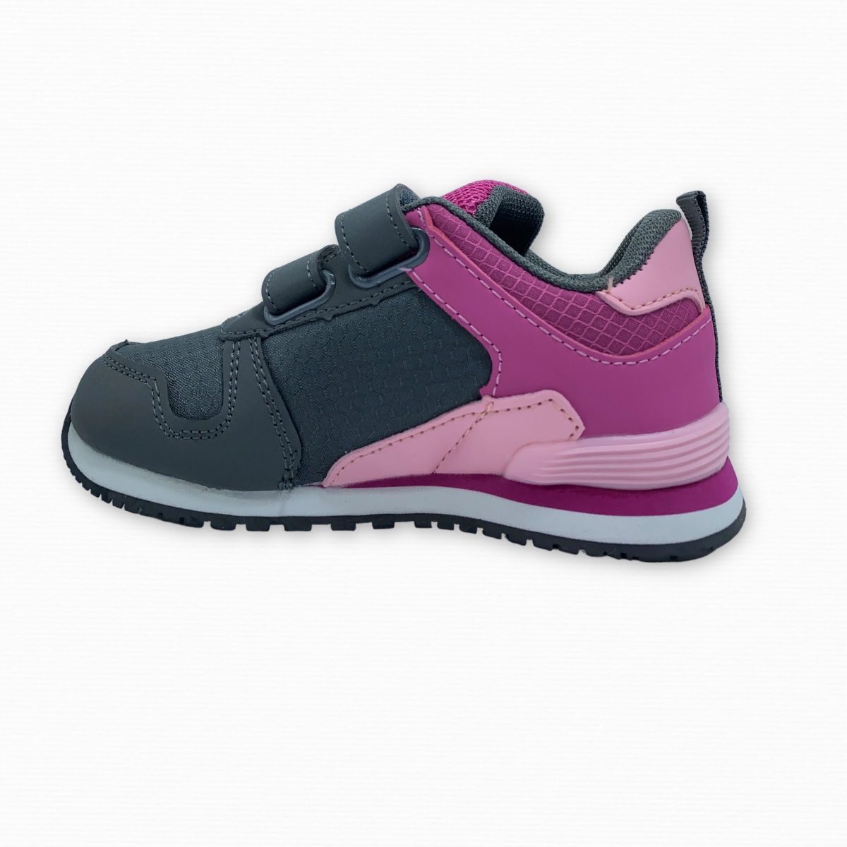 Zapatilla urbano TYLER VELCRO KID TOPO-FUCSIA