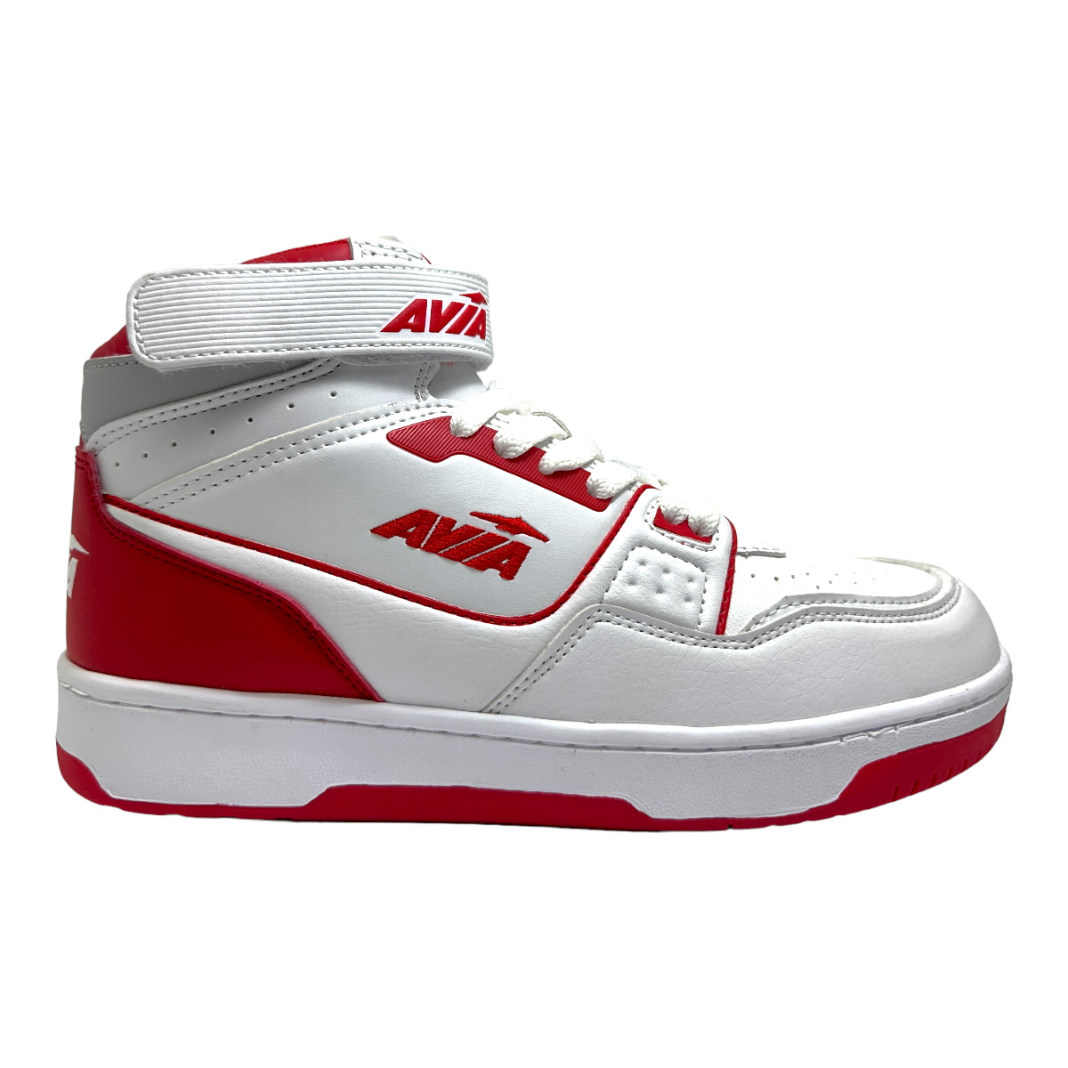 Zapatilla urbano 880 MID BLANCO GRIS ROJO