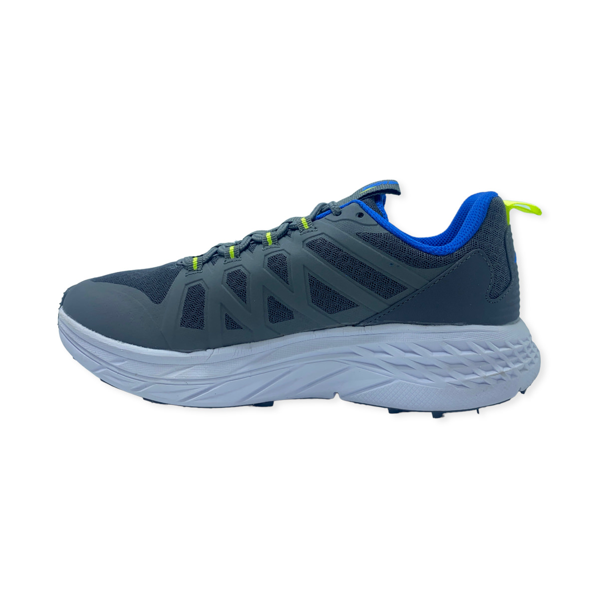 Zapatilla running TRAIL RUNNING GRIS-FCIA-LIMA