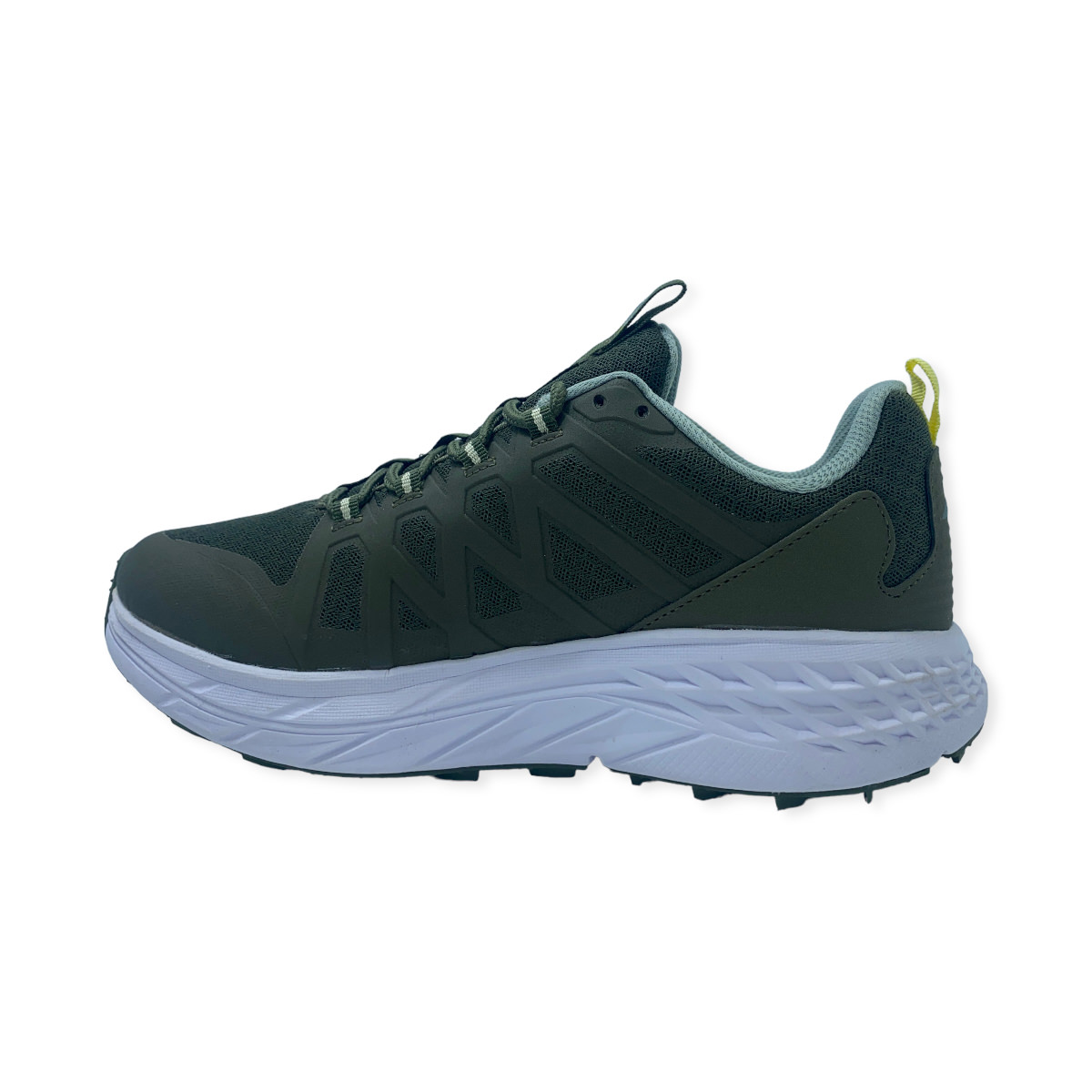 Zapatilla trekking TRAIL RUN MUSGO-VDE-AMARILLO