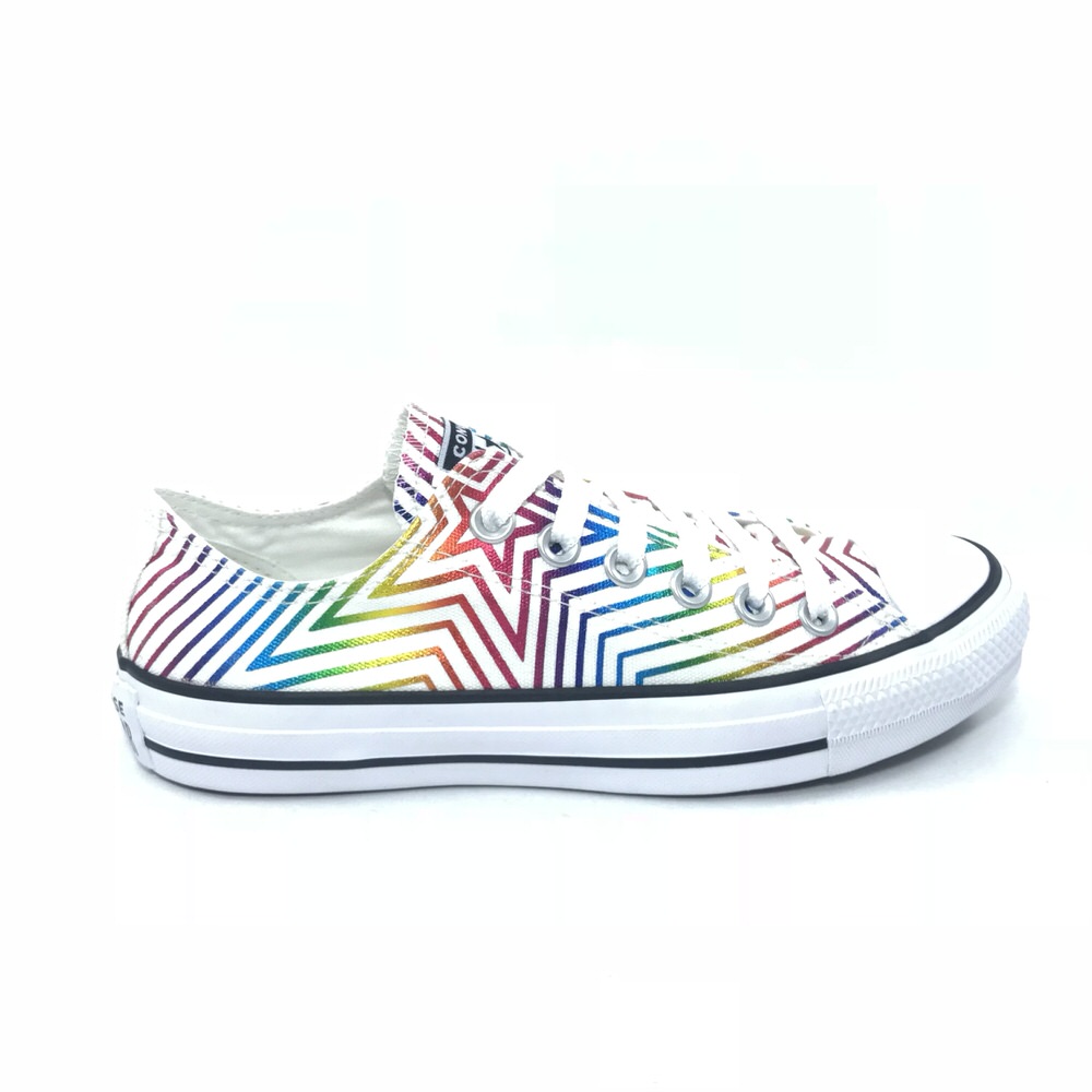 Zapatilla urbano CHUCK TAYLOR RAINBOW BLANCO C/RAYAS/19