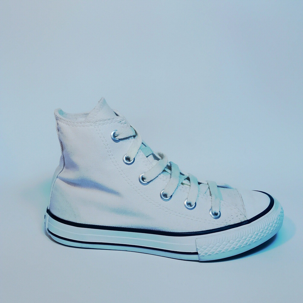 Zapatilla urbano CHUCK TAYLOR BABY HI WHITE