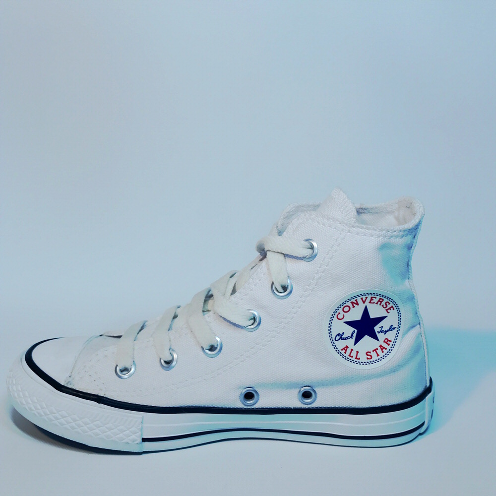 Zapatilla urbano CHUCK TAYLOR BABY HI WHITE