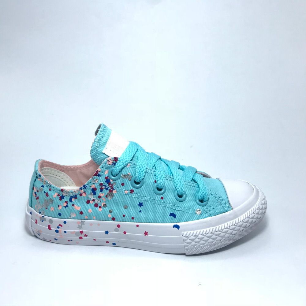 Zapatilla urbano CHUCK TAYLOR OX  AQUA PINT.NENA/19