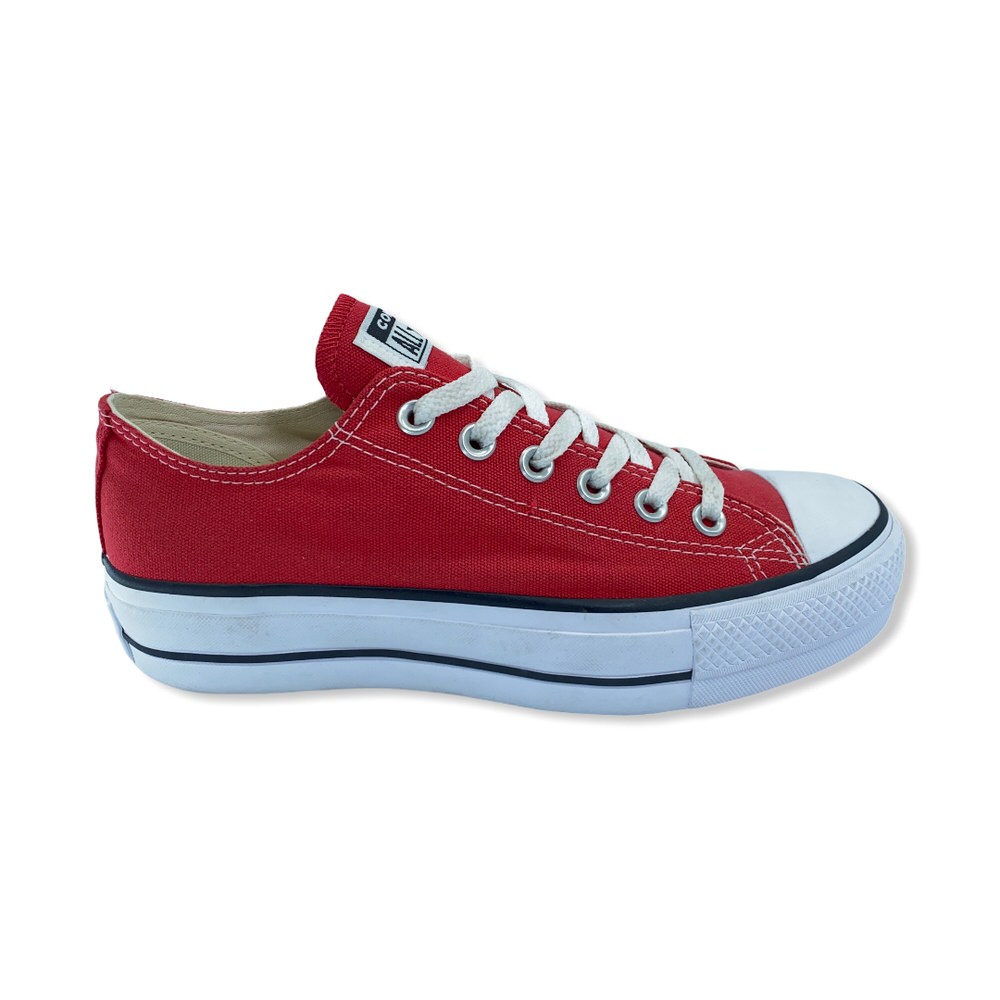 Zapatilla urbano CHUCK TAYLOR ALL STAR PLATAFORM ROJO/19