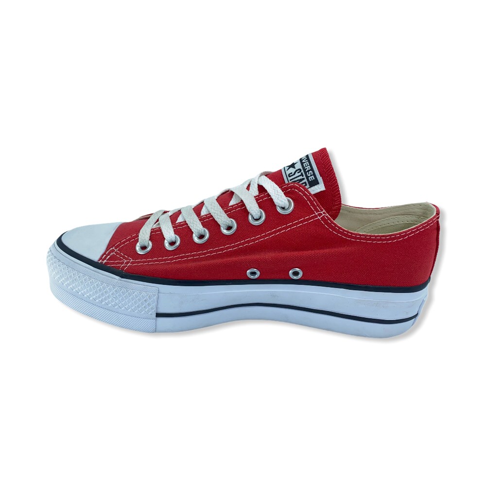 Zapatilla urbano CHUCK TAYLOR ALL STAR PLATAFORM ROJO/19