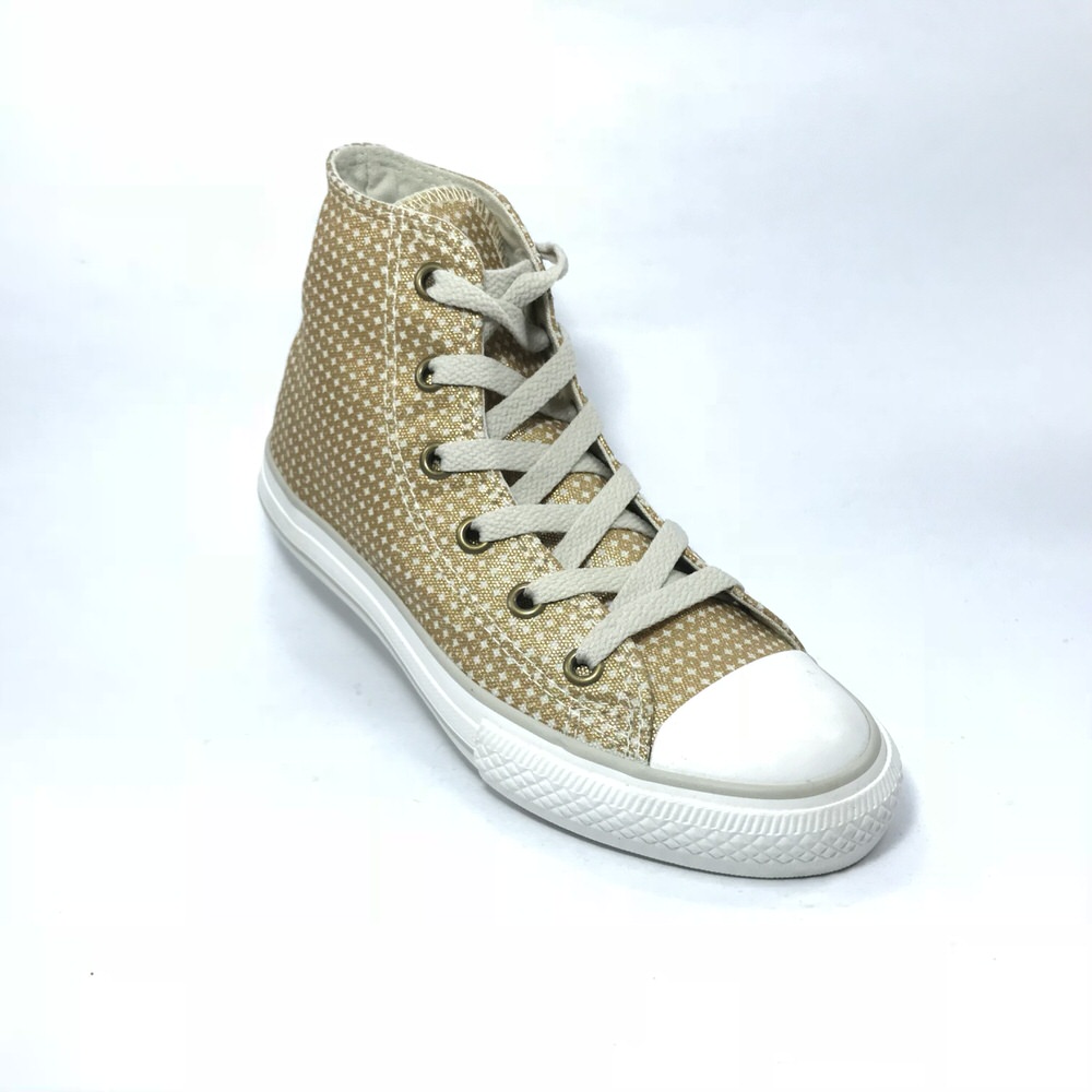 Zapatilla urbano CHUCK TAYLOR SHINE HI JRR DORADO/19