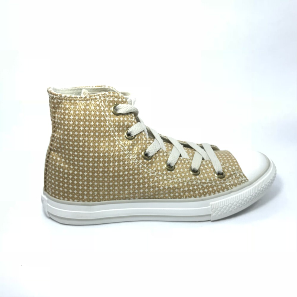 Zapatilla urbano CHUCK TAYLOR SHINE HI JRR DORADO/19