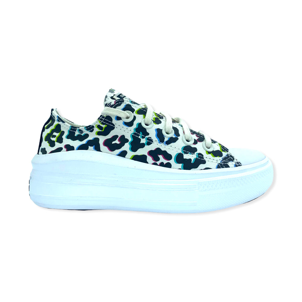 Zapatilla urbano CHUCK TAYLOR MOVE OX PLAT.EGRET LIME WHITE
