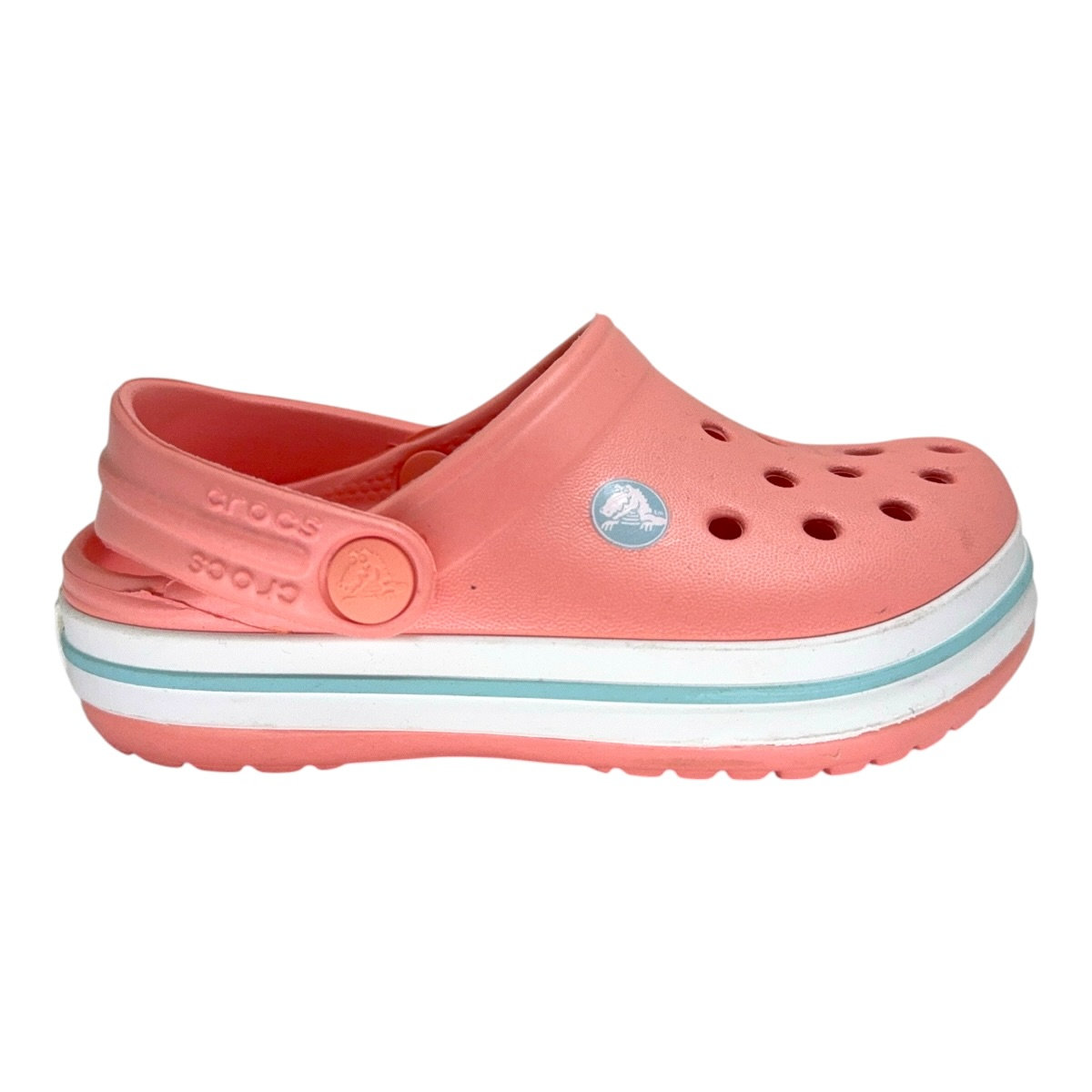 Calzado verano CROCBAND KIDS MELON ICE/21