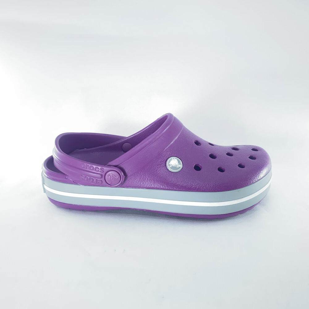 CROCBAND VIOLA/LIGHT GREY/19