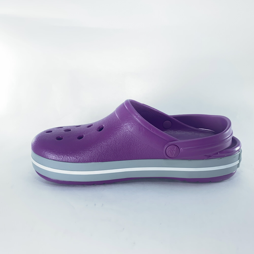 CROCBAND VIOLA/LIGHT GREY/19