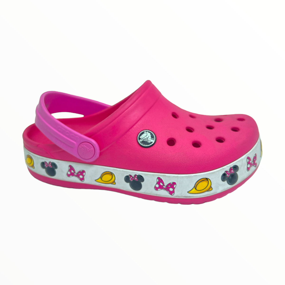 Calzado verano CROCBAND MINNIE ROSA/18