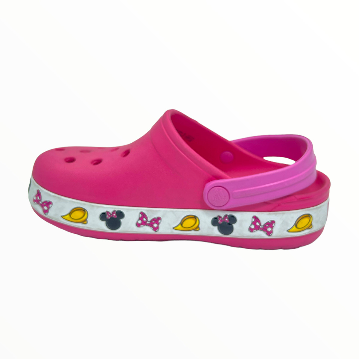 Calzado verano CROCBAND MINNIE ROSA/18