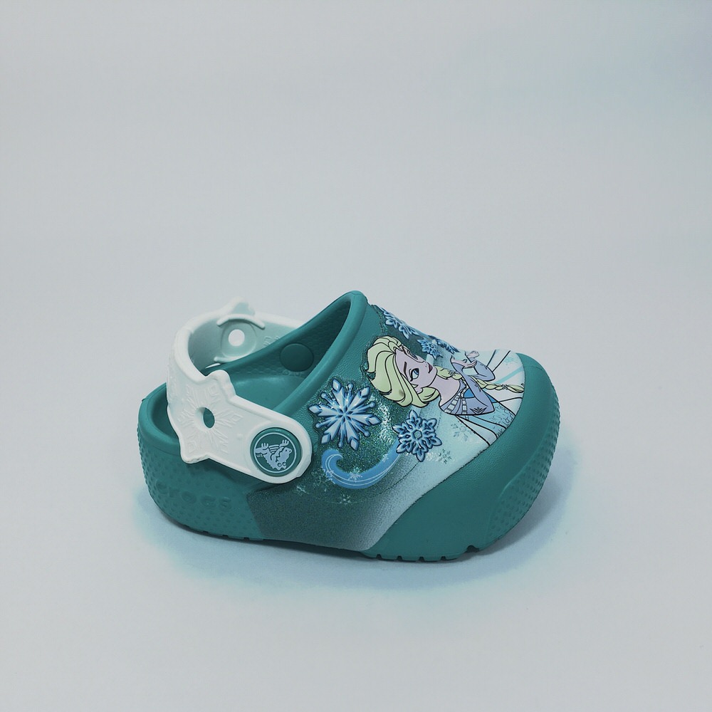 Calzado verano CROCS FROZEN LIGHTS CLOG KIDS TROPICAL/18