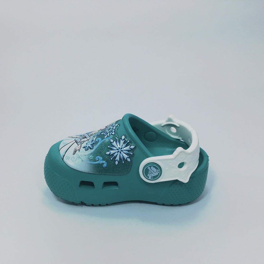 Calzado verano CROCS FROZEN LIGHTS CLOG KIDS TROPICAL/18