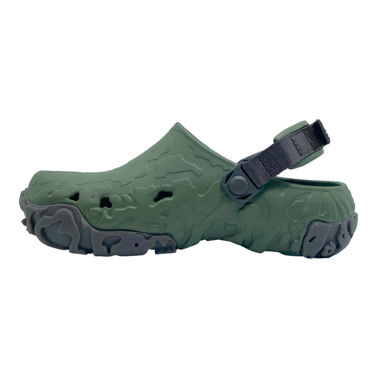 Calzado verano ALL TERRAIN ATLAS CLOG ARMY GREEN ESPRESSO