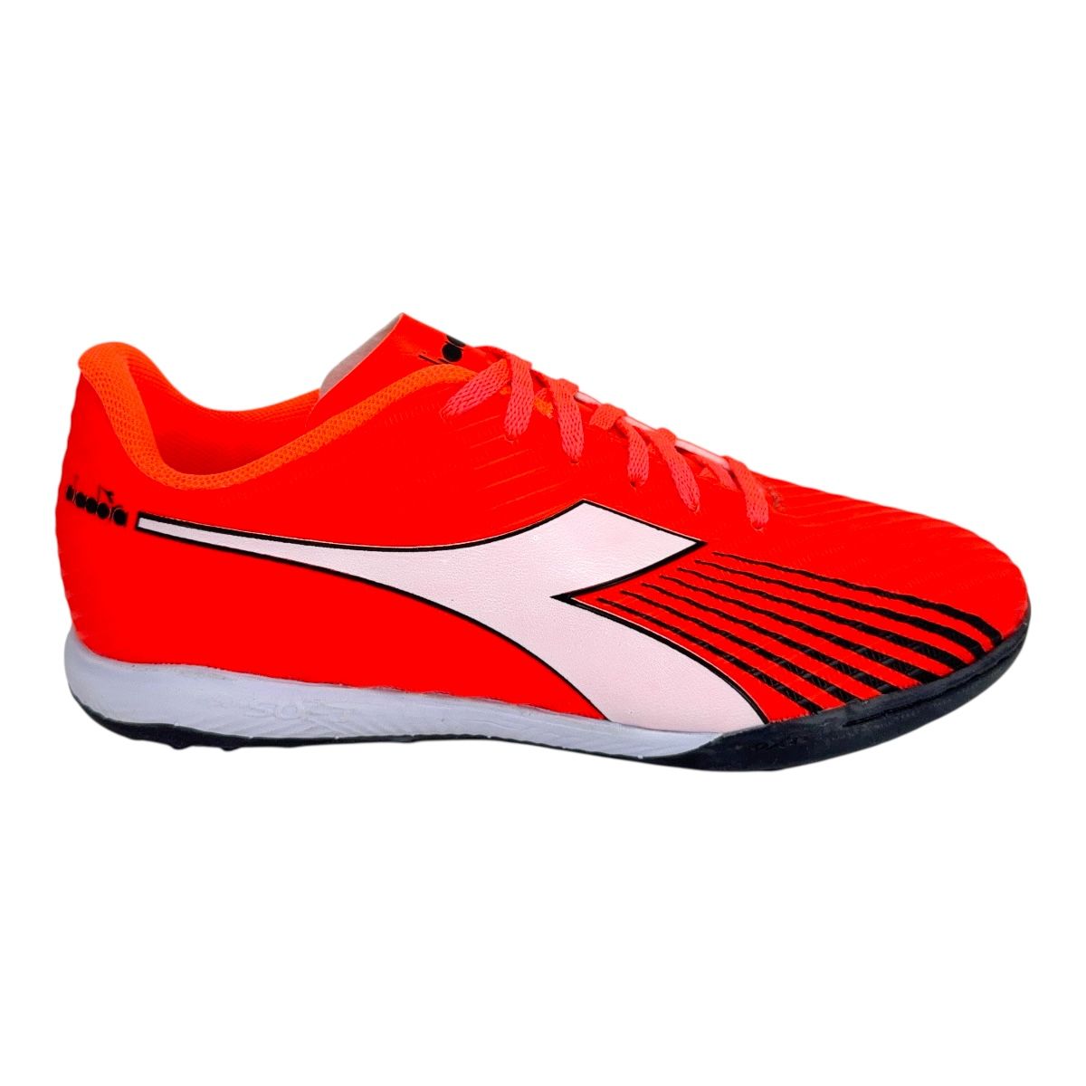 Zapatilla futbol11 FUSION GRIP 4 TF CORAL BL 