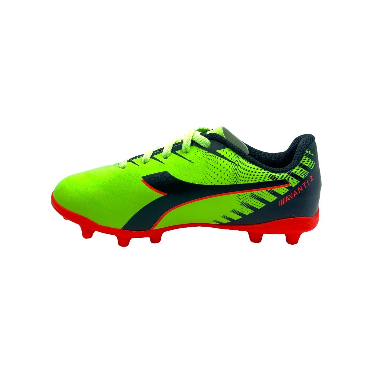 Zapatilla futbol 11 AVANTI 2 KIDS VERDE CLARO CORAL 