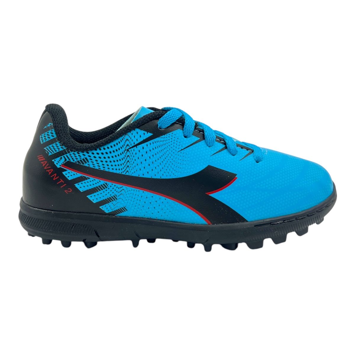 Zapatilla futbol f5 AVANTI 2 KIDS TF CIANO ROJO 