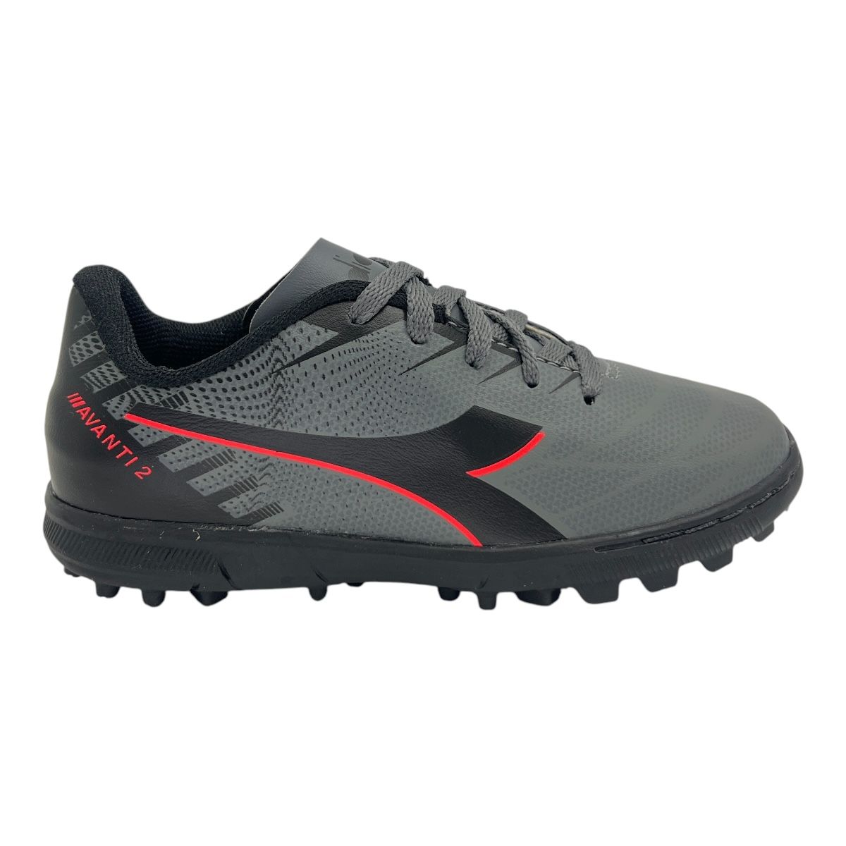 Zapatilla futbol f5 AVANTI 2 KIDS TF GRAFITO ROJO 