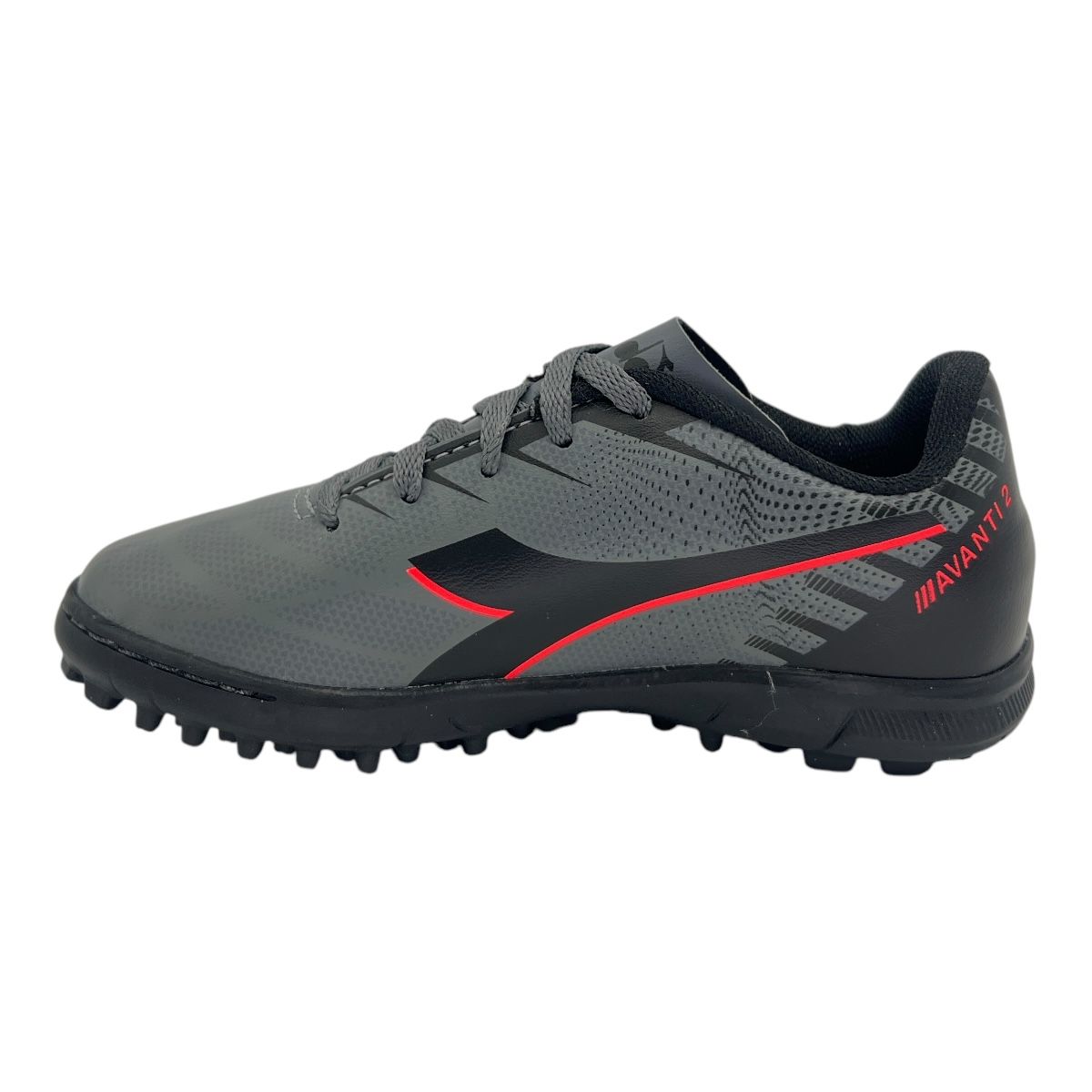Zapatilla futbol f5 AVANTI 2 KIDS TF GRAFITO ROJO 