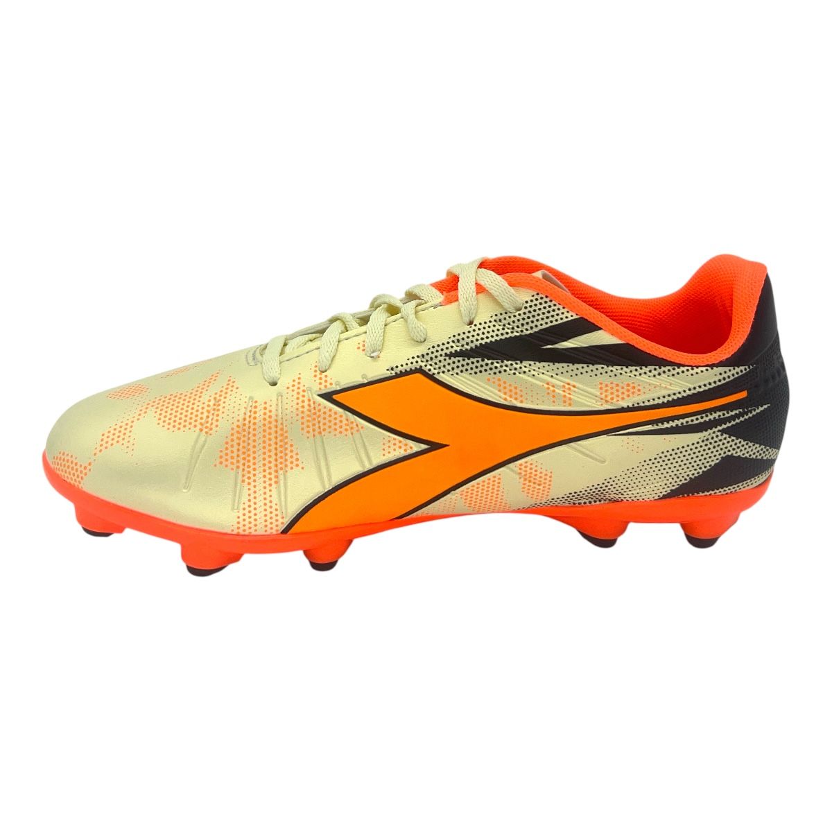 Zapatilla futbol11 VISION 3 BEIGE NARANJ