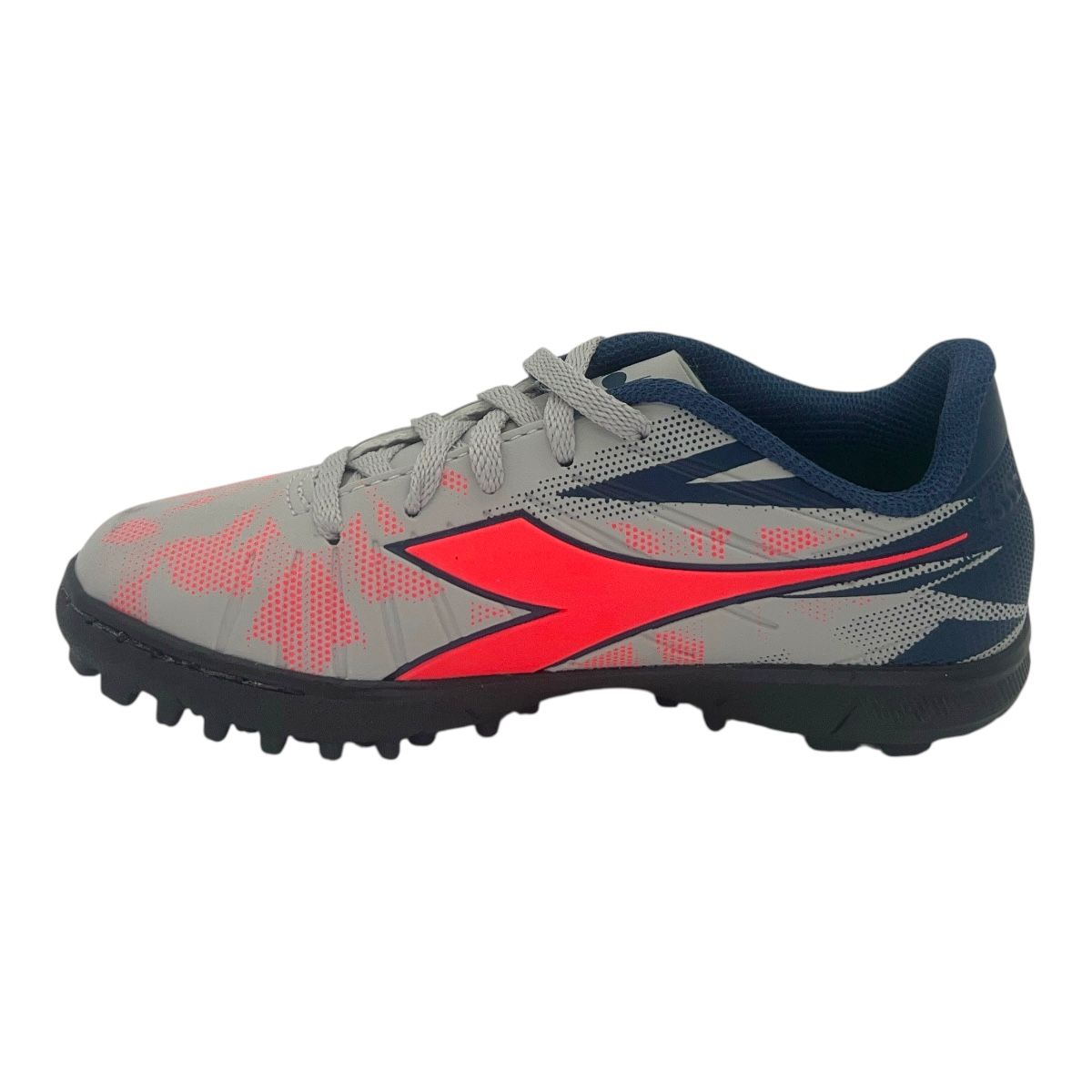 Zapatilla futbol f5 VISION 3 TF KIDS HIELO CORAL MNO