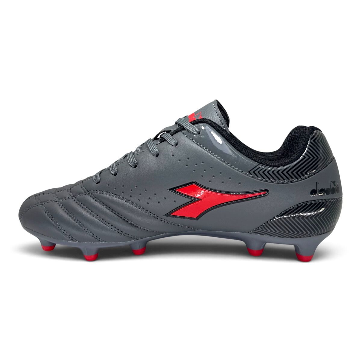 Zapatilla futbol11 VITTORIA GRIS OSC ROJO
