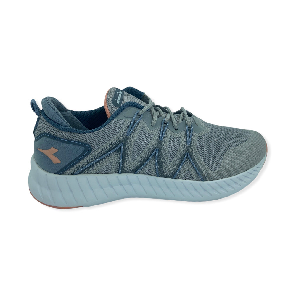 Zapatilla running RIETI CINZA-STEEL SALMON
