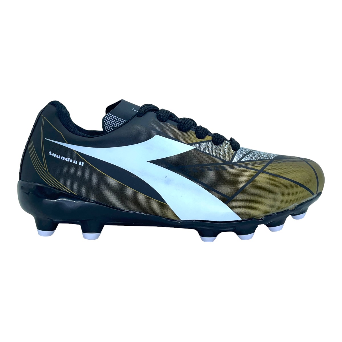 Zapatilla futbol11 SQUADRA II NEG DOR BLANCO