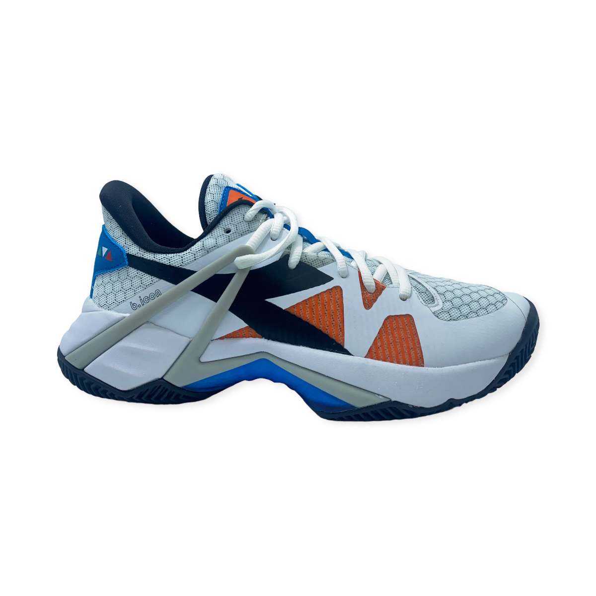 Zapatilla tenis B.ICON CLAY WHITE BLUE JEWEL