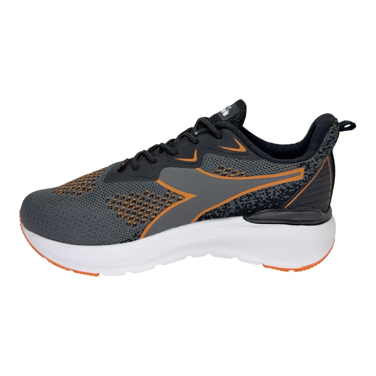 Zapatilla running CONSTANZA GRAFITO NARANJA