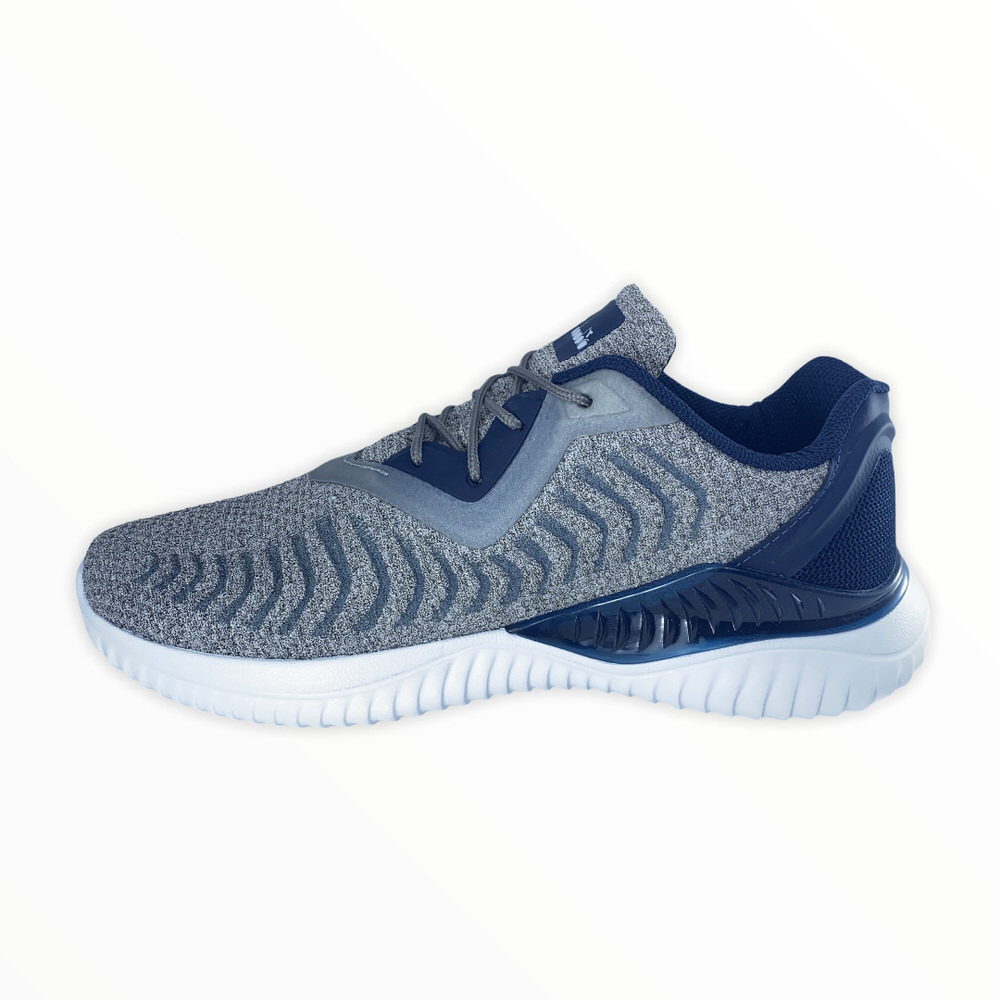 Zapatilla running MESINA TAUPE MARINO