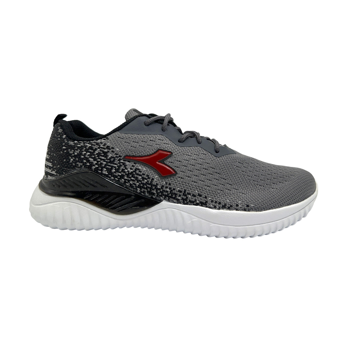 Zapatilla running NOVARA GRAFITO  ROJO