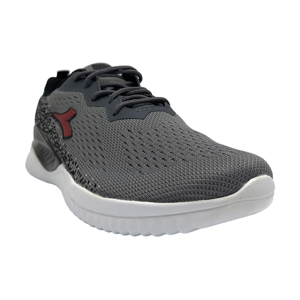 Zapatilla running NOVARA GRAFITO  ROJO