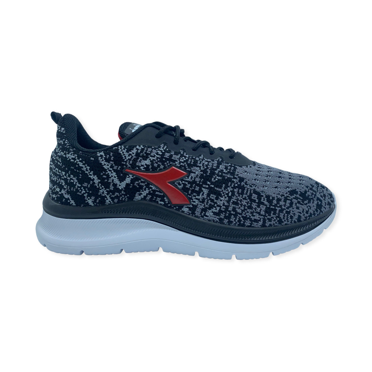 Zapatilla running TARANTO GRAFITO ROJO