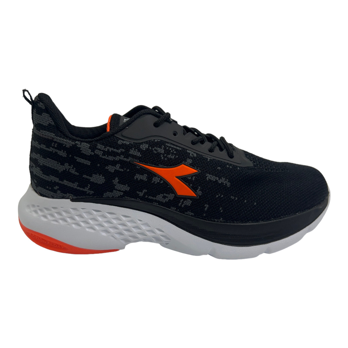 Zapatilla running TROPEA GRAFITO NARANJ