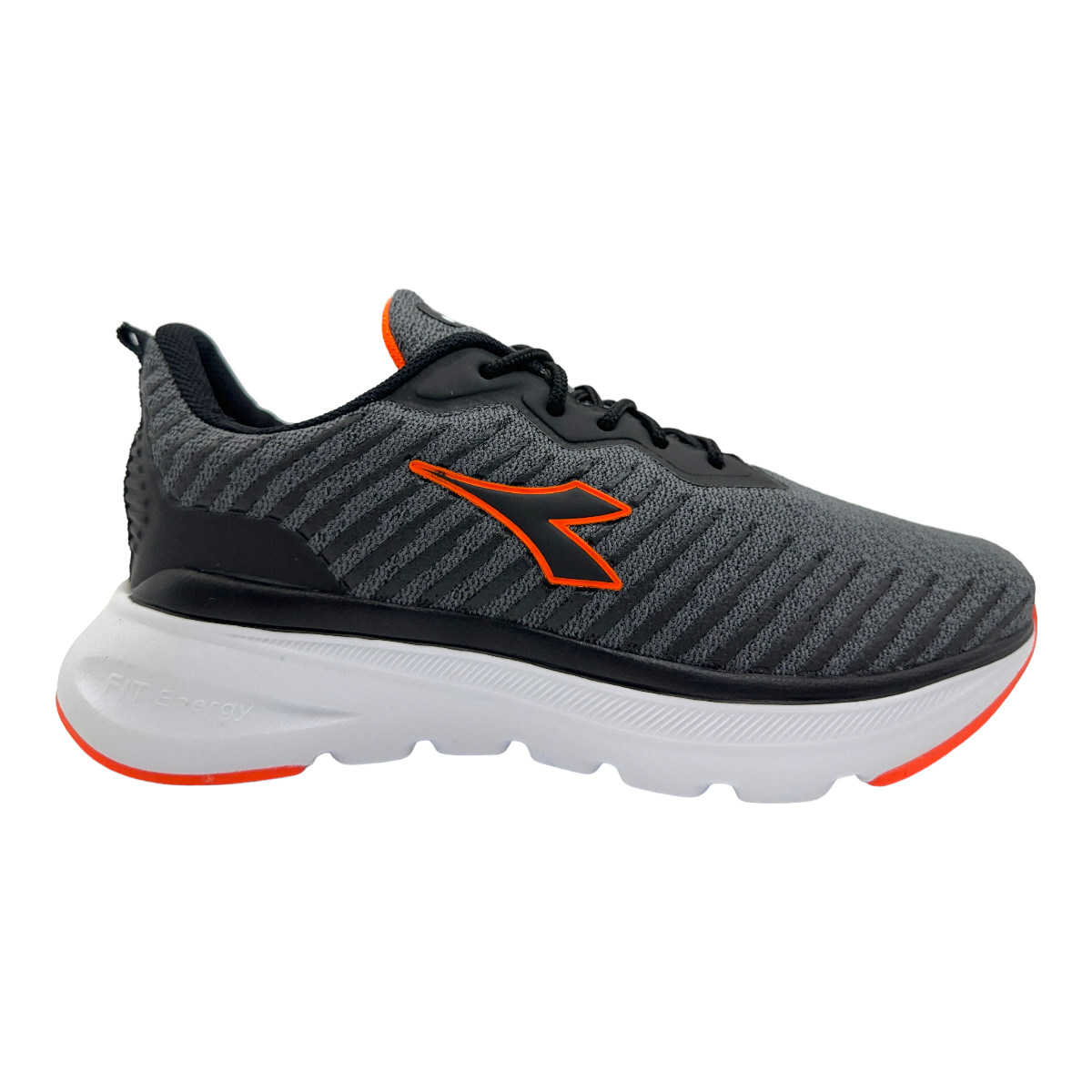 Zapatilla running VICENZA GRAFITO  NARANJA