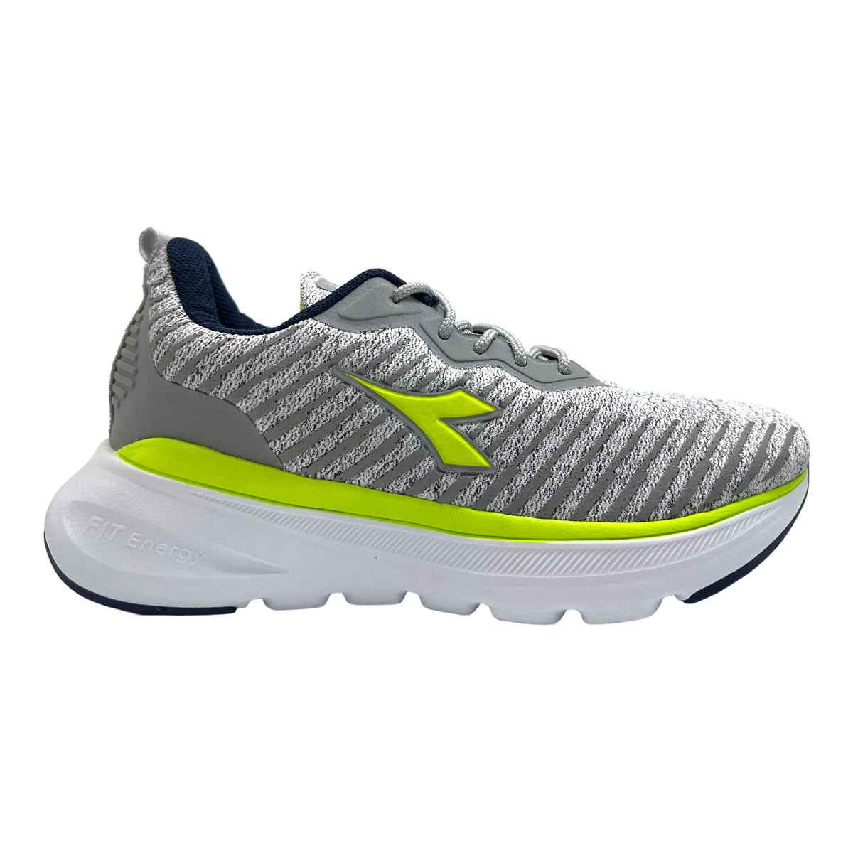 Zapatilla running VICENZA CINZA MNO VERDE FLUO