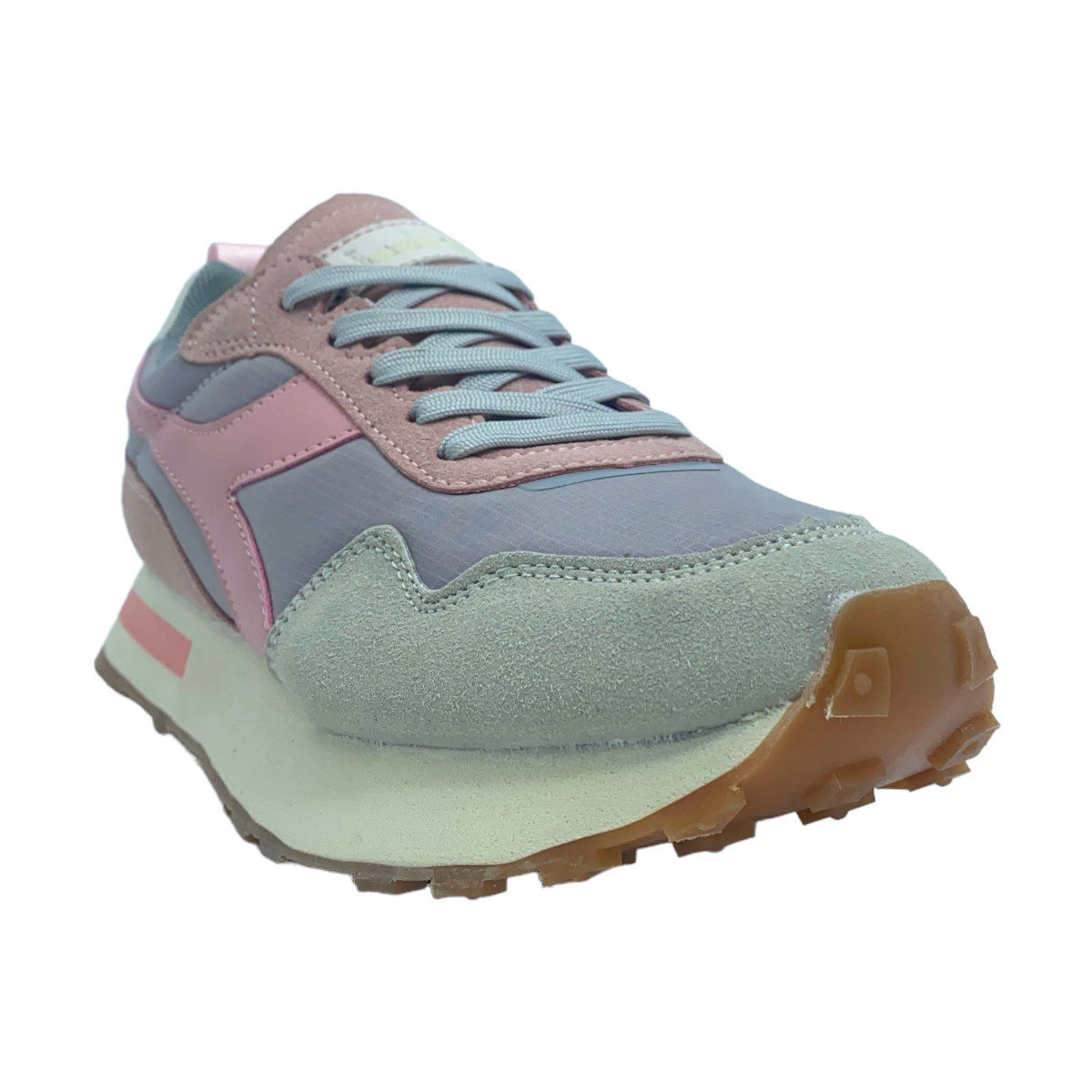 Zapatilla urbano BRLLAGIO GRIS ROSA